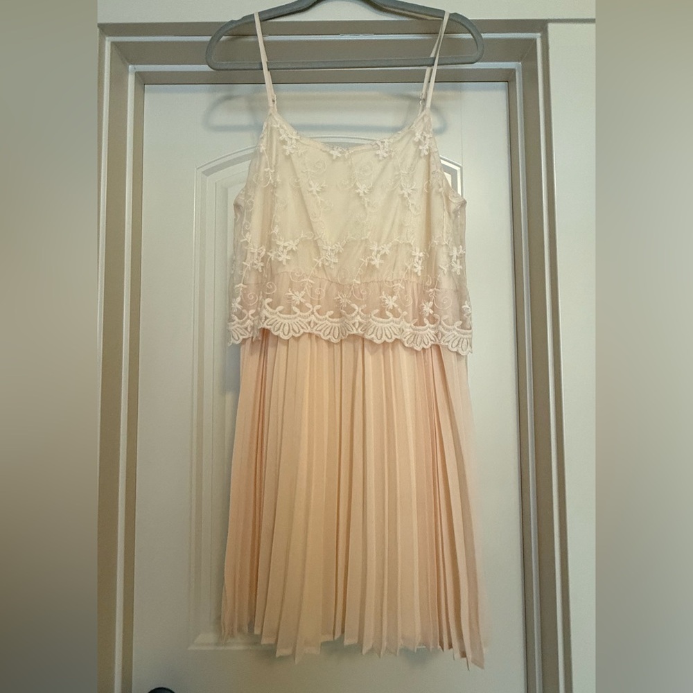 Forever 21 Cream Dress